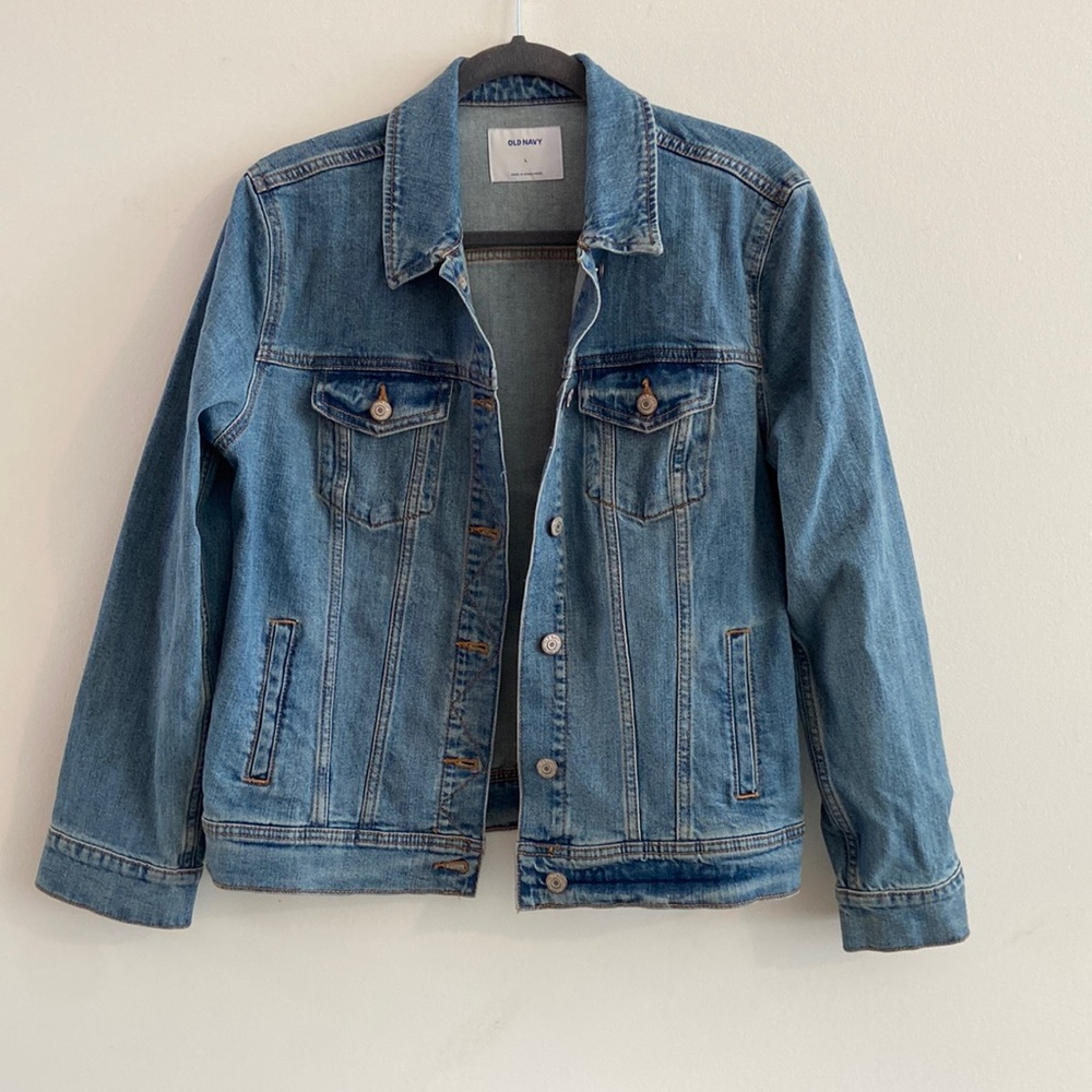 Old Navy Denim Jacket Size Large